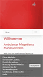 Mobile Screenshot of pflegedienst-axthelm.de